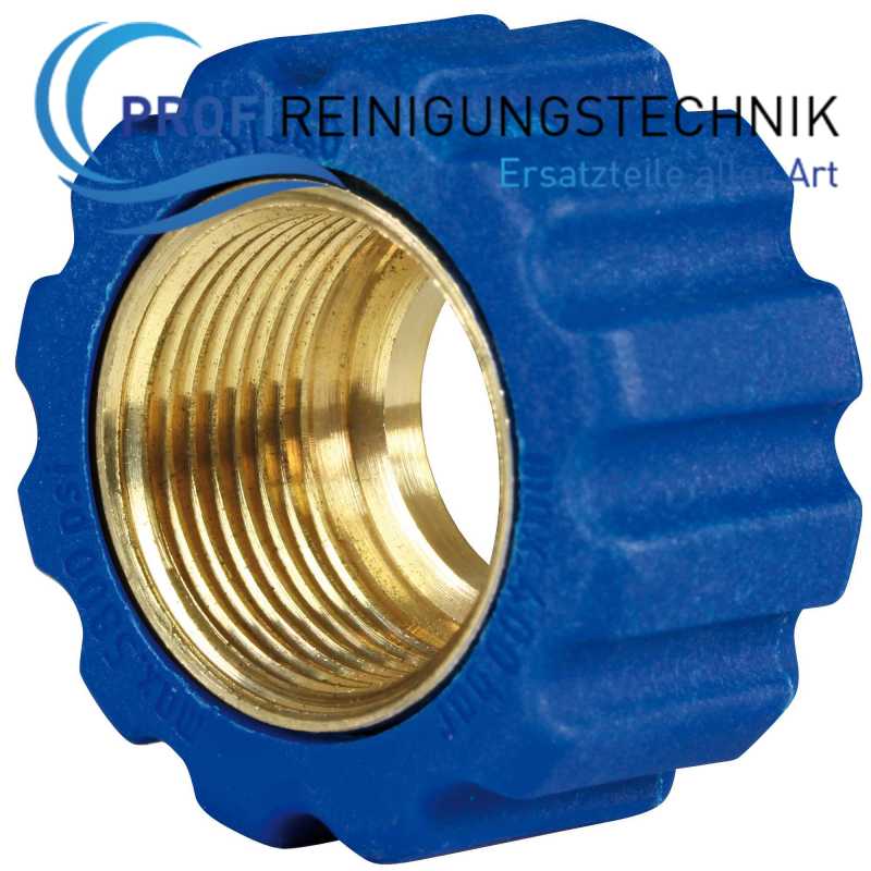 Überwurfmutter für Waschgerätepressnippel Messing